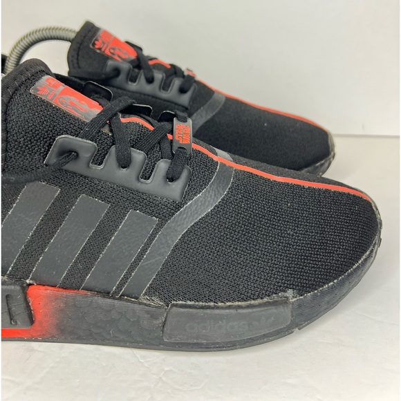 Adidas Mens NMD R1 Star Wars Darth Vader Black/Red FW2276 Size 6.5M Very Nice. - Picture 12 of 16